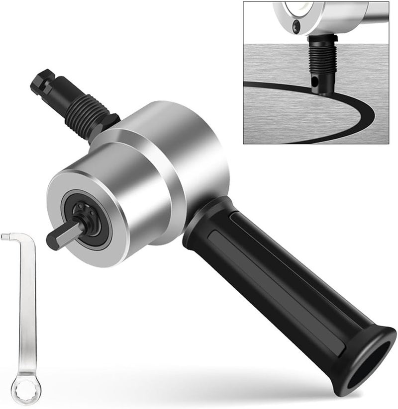 Heavy Duty Double Head Electric Metal Shear For Iron Copper Aluminum Plate Cutting - Image 2